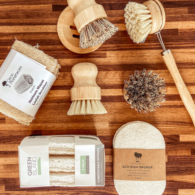 Compostable Brushes &amp; Sponges