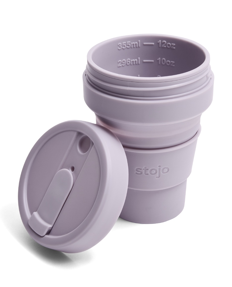 Stojo Green Collapsible Pocket Cup 12oz/355ml