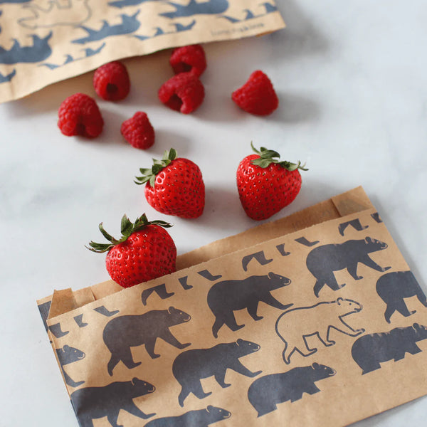 Compostable Paper Snack & Sandwich Bags Compostable Paper Snack & Sandwich Bags