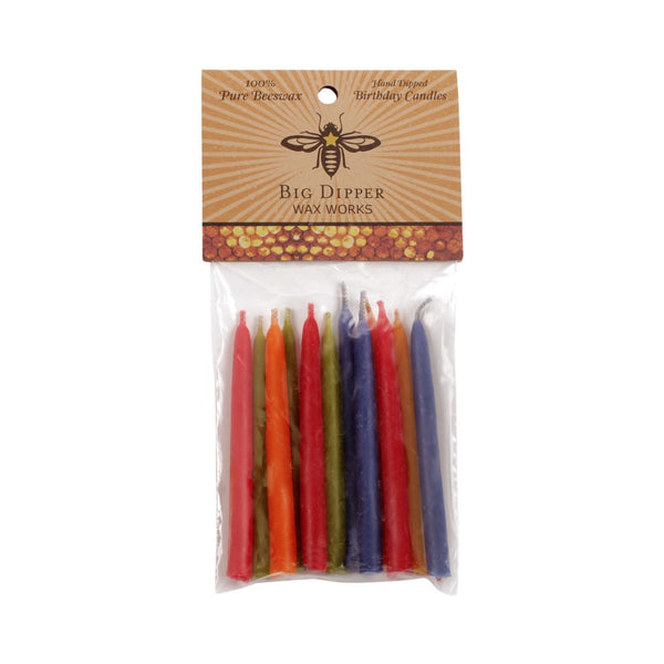Beeswax Birthday Candles (12 count) Beeswax Birthday Candles (12 count)