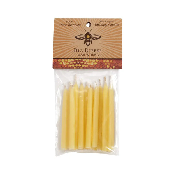 Beeswax Birthday Candles (12 count) Beeswax Birthday Candles (12 count)