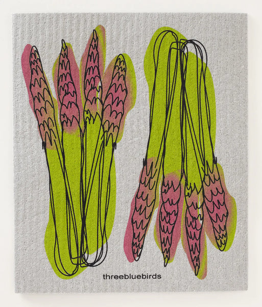 Asparagus on Gray Asparagus on Gray