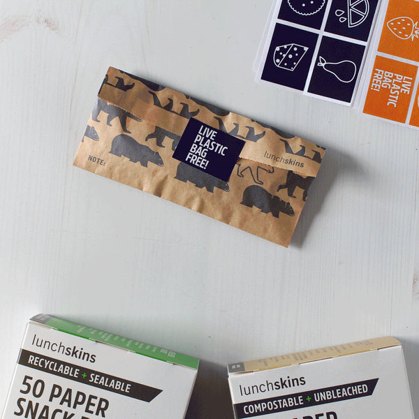 Compostable Paper Snack & Sandwich Bags Compostable Paper Snack & Sandwich Bags