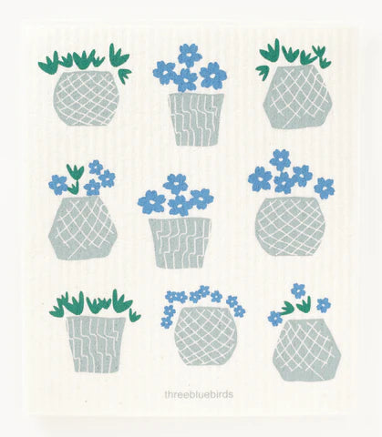 Swedish Dishcloths: Flower & Nature Patterns Swedish Dishcloths: Flower & Nature Patterns