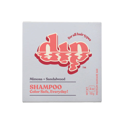 dip shampoo bar -- Mimosa & Sandalwood, Full Size, 4 oz