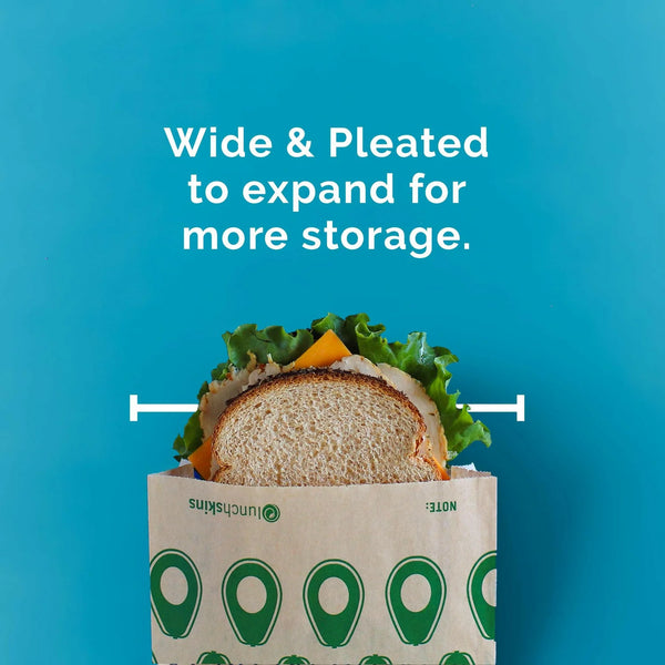 Compostable Paper Snack & Sandwich Bags Compostable Paper Snack & Sandwich Bags