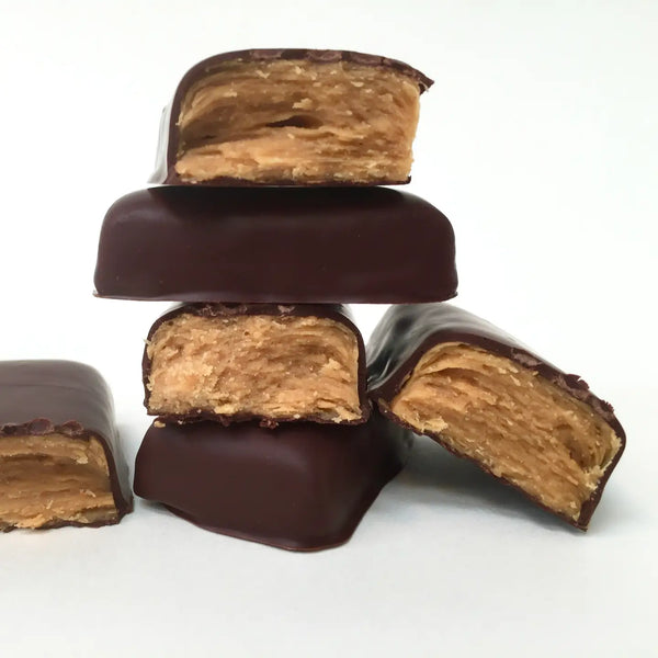 Vegan Peanut Butter Flake & Chocolate Bars Vegan Peanut Butter Flake & Chocolate Bars