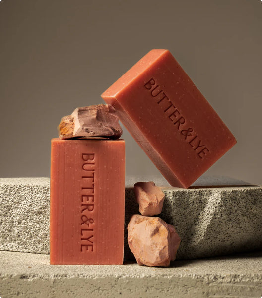 Exfoliating Pink Clay Face & Body Soap Exfoliating Pink Clay Face & Body Soap
