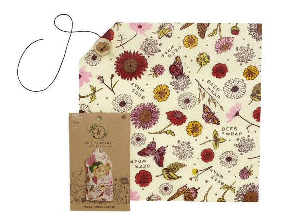 Vegan wax bees wrap sandwich wrap with button string tie Vegan wax bees wrap sandwich wrap with button string tie