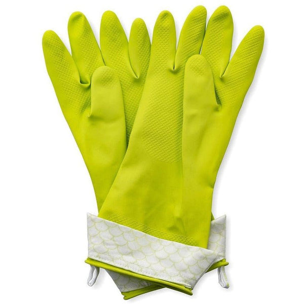 Splash Patrol Natural Latex Gloves Natural Latex Gloves Full Circle Home Green: L   Splash Patrol Natural Latex Gloves Natural Latex Gloves Full Circle Home Green: L