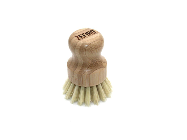 Dish Brush Handheld Short Handle Bamboo Dish Brush Zefiro Default Title   Dish Brush Handheld Short Handle Bamboo Dish Brush Zefiro Default Title