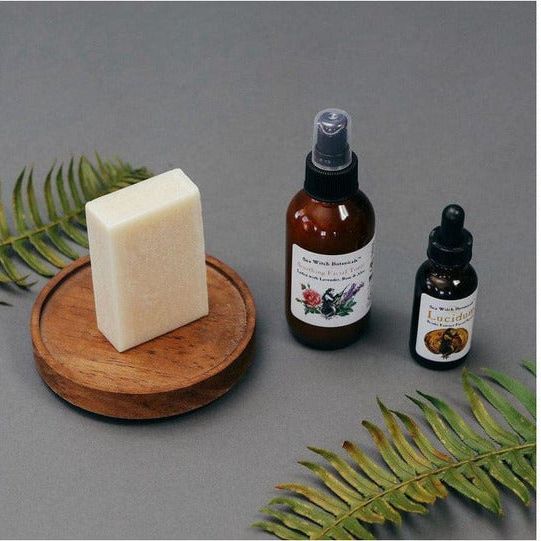 Radiant Pearl Facial Bar facial soap bar Sea Witch Botanicals    Radiant Pearl Facial Bar facial soap bar Sea Witch Botanicals