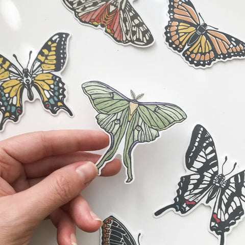 Plastic-Free Paper Stickers