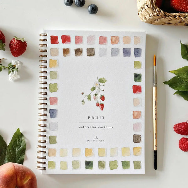 Watercolor Workbook & Paint Set