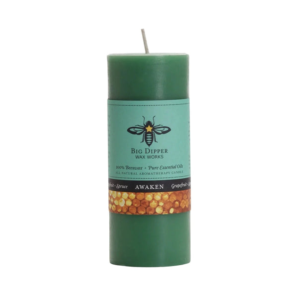 Aromatherapy Beeswax Pillar Candles