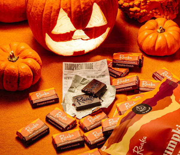 Pumpkin Crunch Mini Chocolate Bar