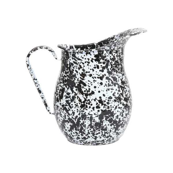 Enamelware Splatter Large Pitcher
