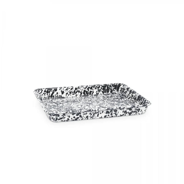 Enamelware Small Rectangular Tray