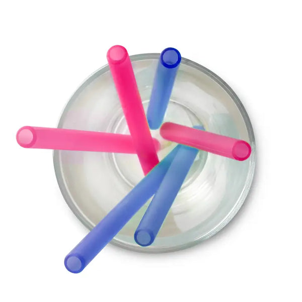 Reusable Silicone Straw Multi Size Set Pack of 6