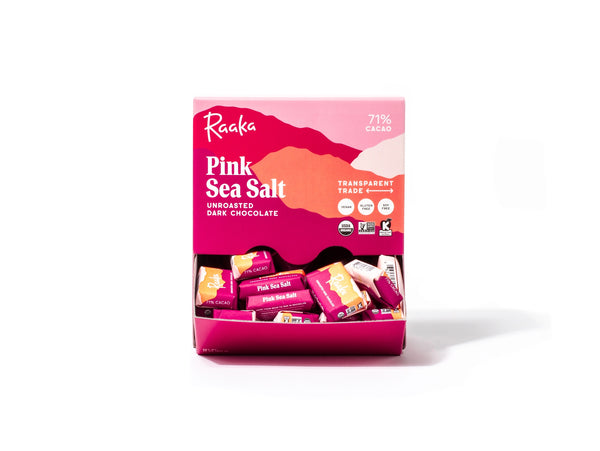 Pink Sea Salt Mini Chocolate Bar
