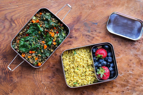 Stainless Steel 3-in-1 Classic Bento Box