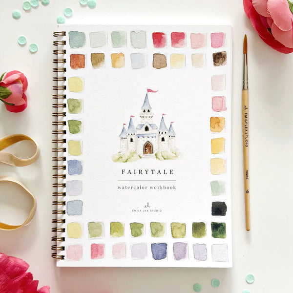 Watercolor Workbook & Paint Set