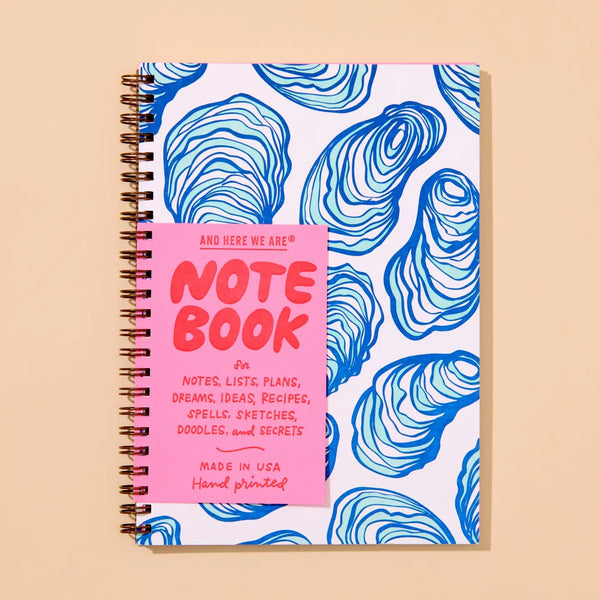 Handprinted Letterpress Notebooks