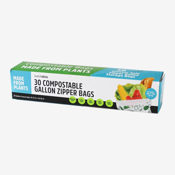 Compostable Gallon-Size Freezer Bag