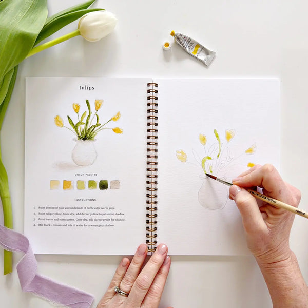 Watercolor Workbook & Paint Set
