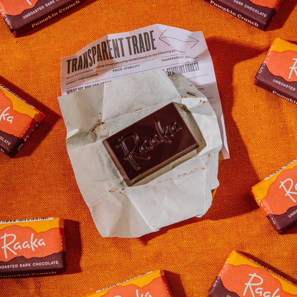 Pumpkin Crunch Mini Chocolate Bar