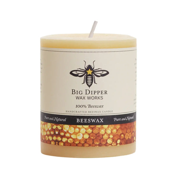 Beeswax Pillar Candles- Halloween