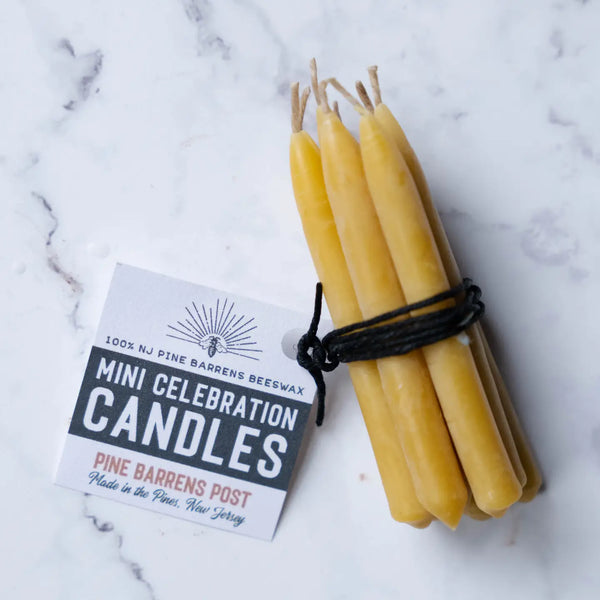 Beeswax Mini Celebration Candles