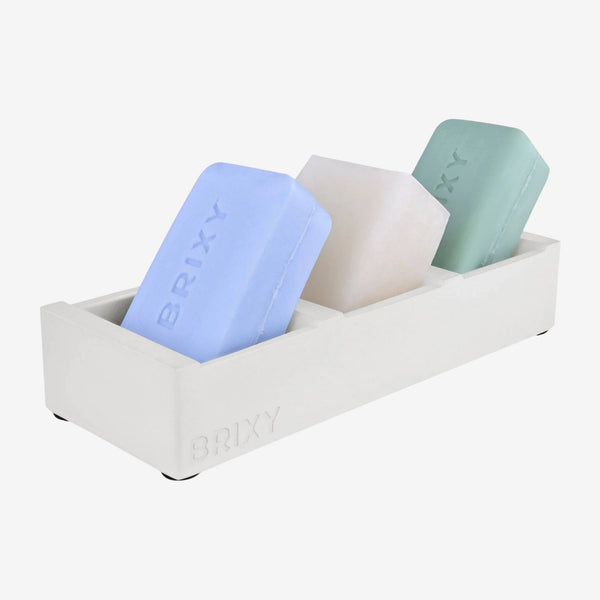 Soap Dish, Three Bar Compartment