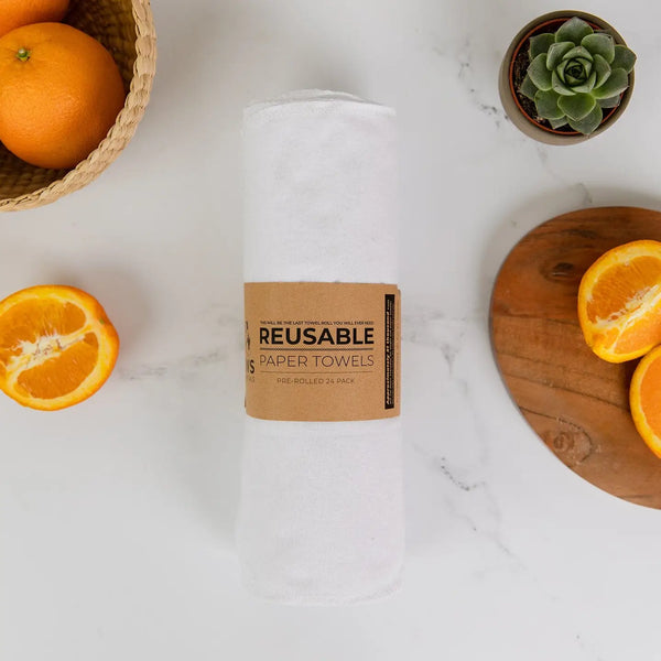 Reusable NOTpaper Towels, 24-Pack Solids