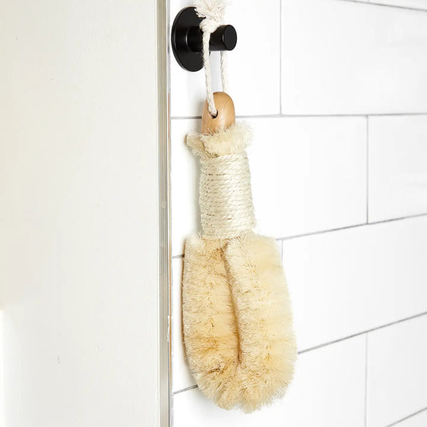Sisal Exfoliating Dry Brush- Short Handle