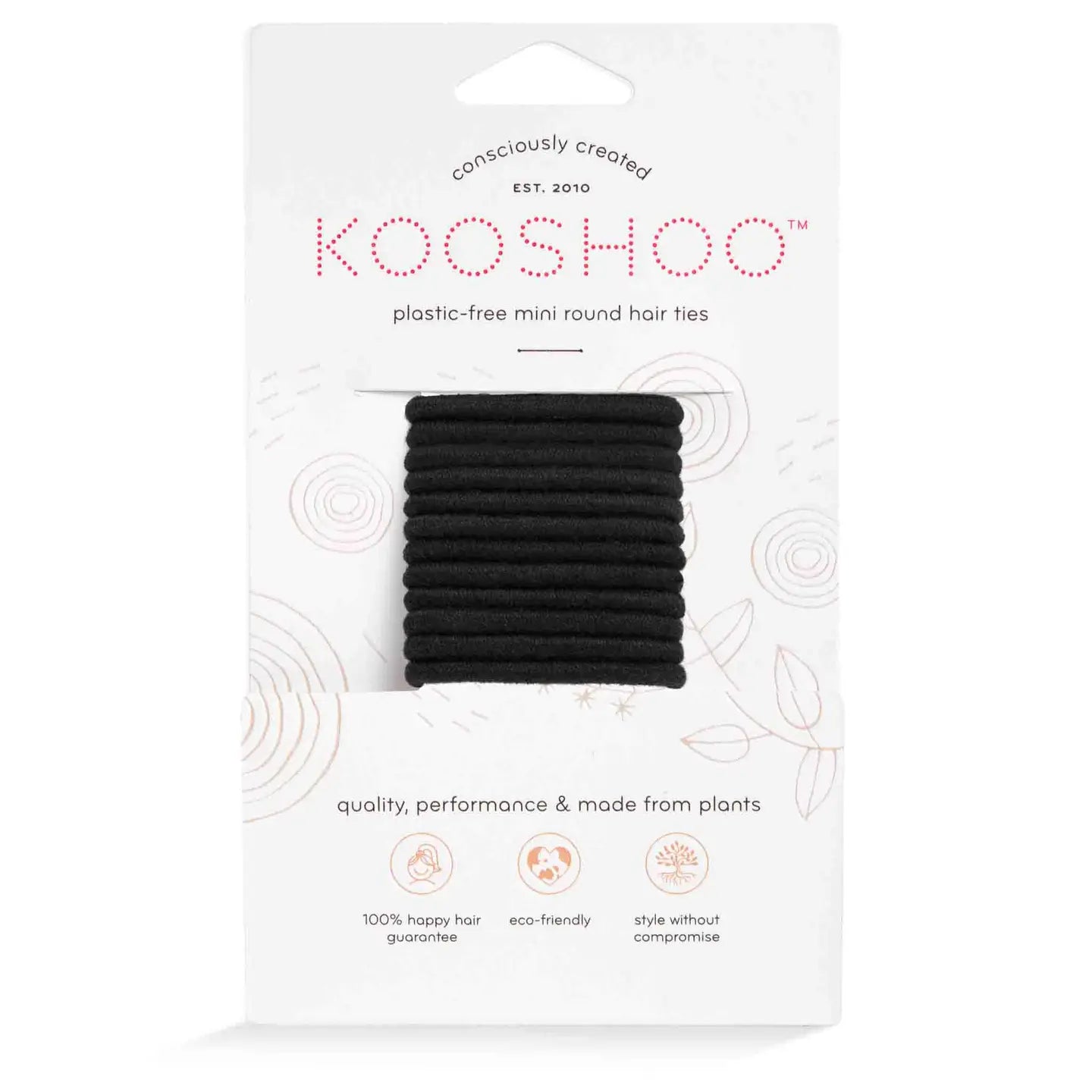 Plastic-Free Round Hair Ties