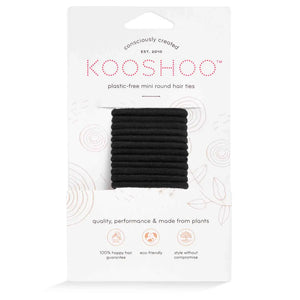 Plastic-Free Round Hair Ties