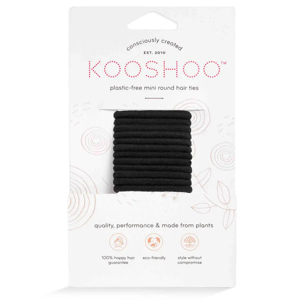 Plastic-Free Round Hair Ties