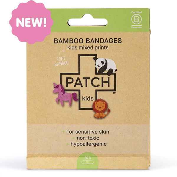 Kids Mixed Prints Bandages, 20 pack