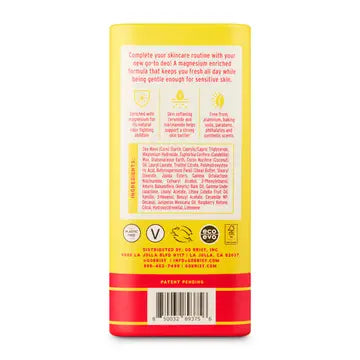 Magnesium Enriched Deodorant