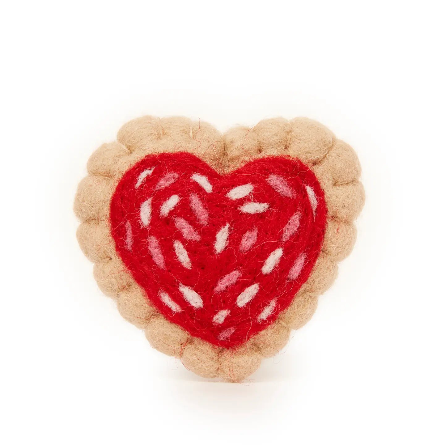 Heart Cookie Catnip Toy