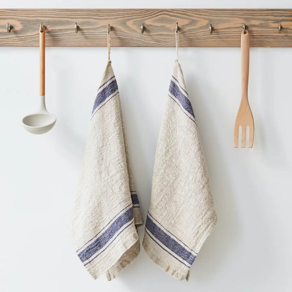 Striped Linen Kitchen Towel
