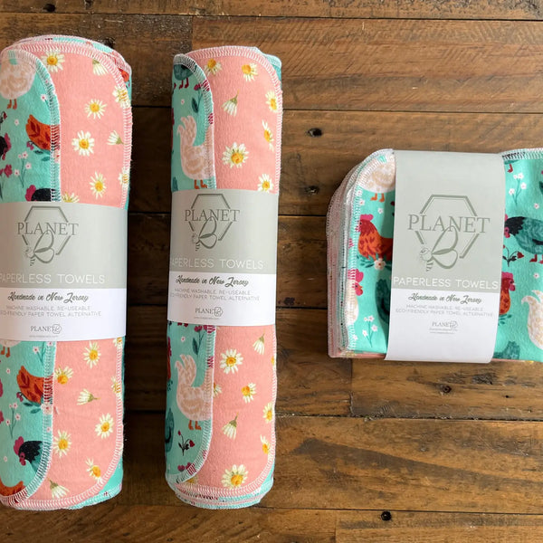 Reusable NOTpaper Towels - patterns