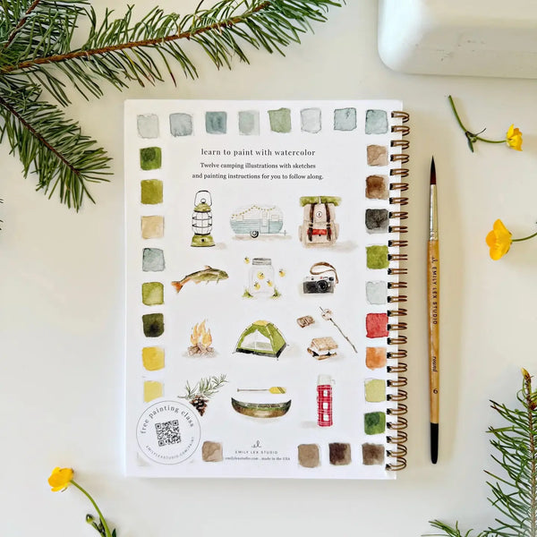 Watercolor Workbook & Paint Set
