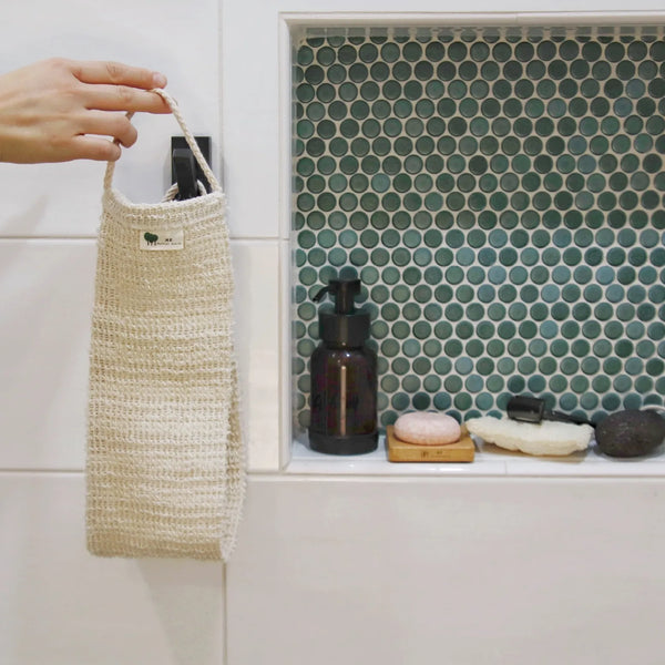 Sisal Back Scrubber Strap