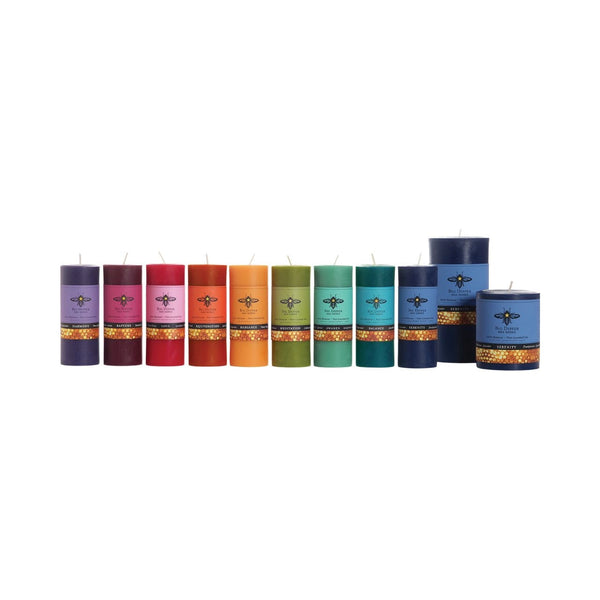 Aromatherapy Beeswax Pillar Candles