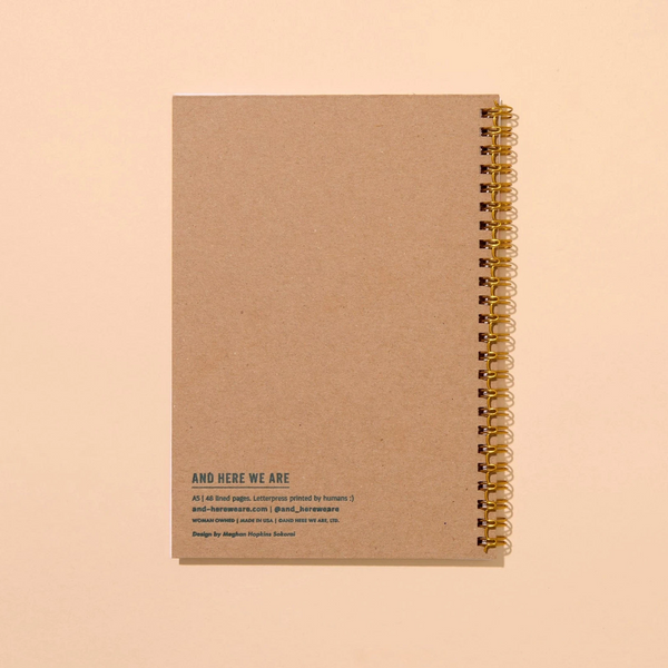 Handprinted Letterpress Notebooks