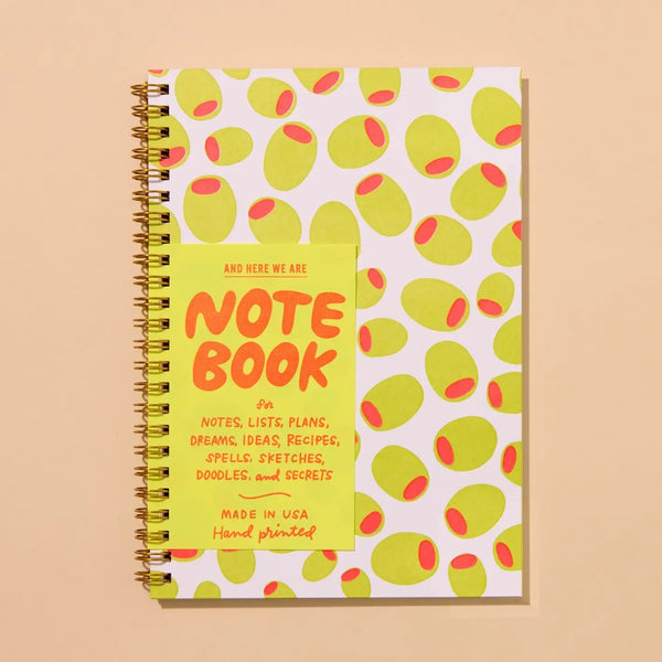 Handprinted Letterpress Notebooks