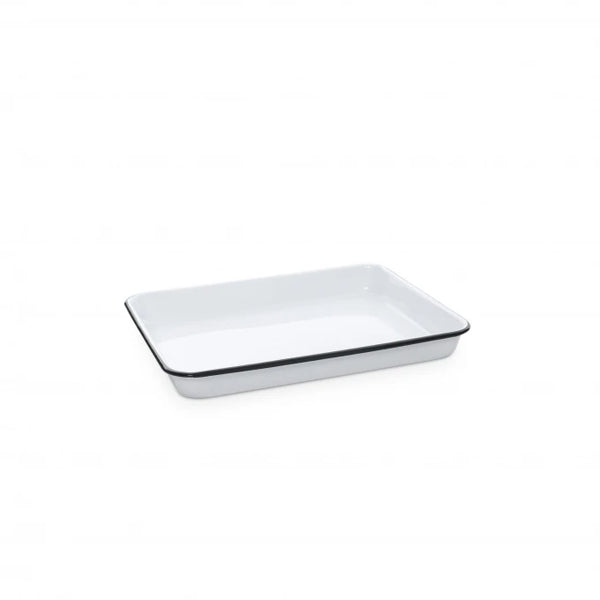 Enamelware Small Rectangular Tray