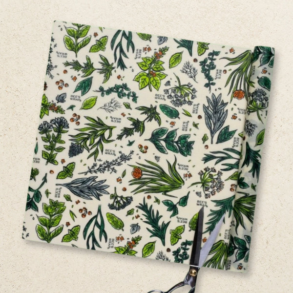 Beeswax Wrap Cut-to-Size Roll - New Patterns!
